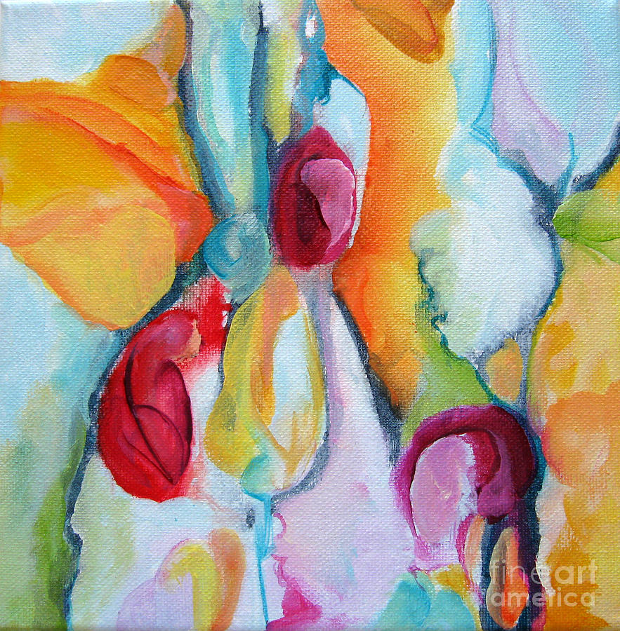 Abstract Painting - Hanging Garden 102 by Elis Cooke