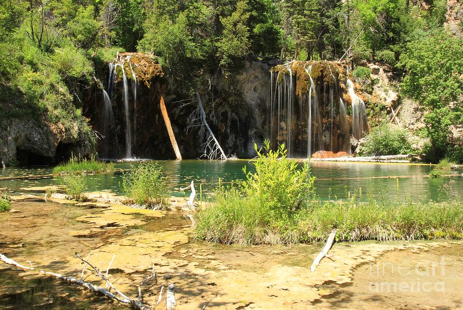 Hanging Gardens At Hanging Lake Photograph by Adam Jewell