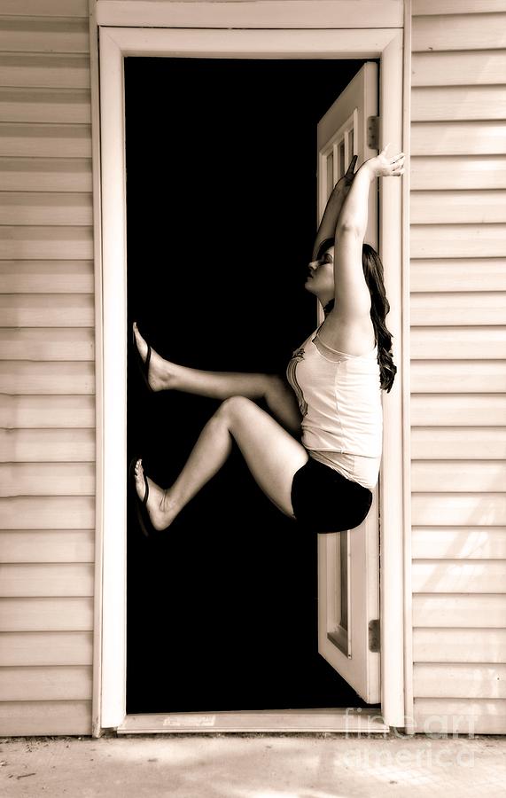 Girl Photograph - Hanging Out by Nikki Rosenberg