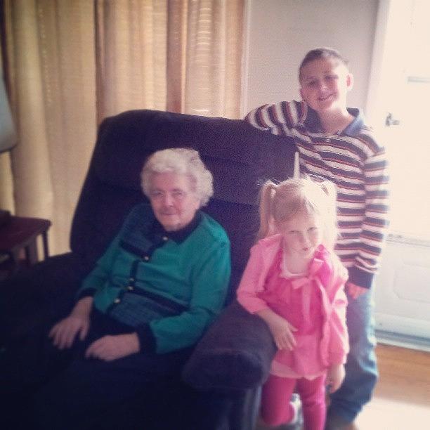 Child Photograph - Hanging Out With Granny B! by Chris Morgan Child Photograph - Hanging Out With Granny B! by Chris Morgan