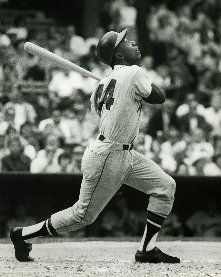 Hank Aaron Photograph - Hank Aaron by Retro Images Archive