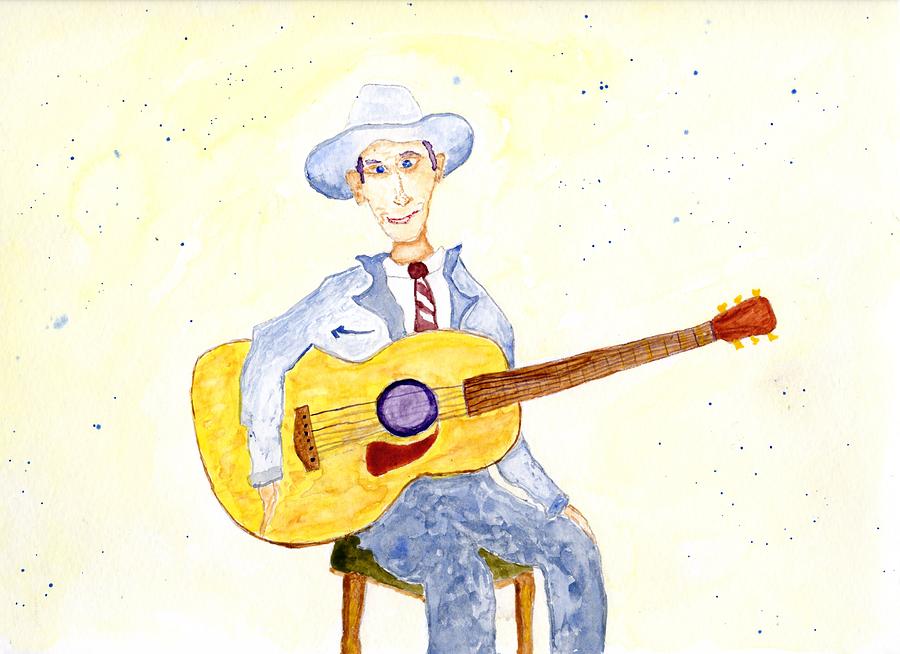Hank Williams Painting by Jim Taylor