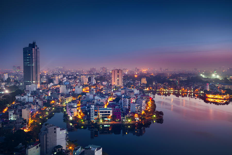 Hanoi Cityscape Photograph by Lordrunar