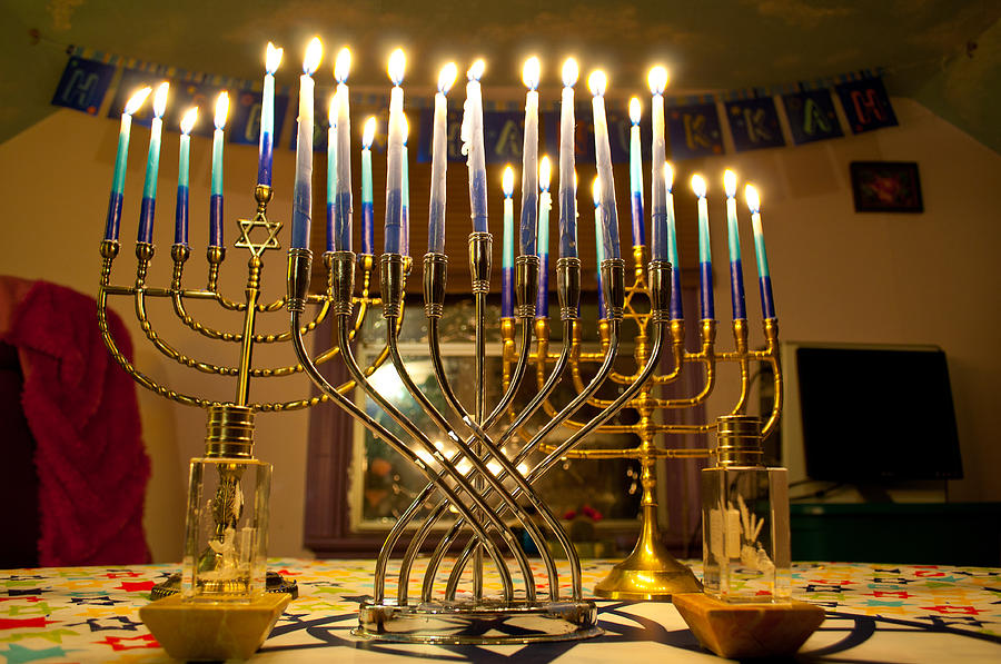 Hanukkah 2012 Photograph by Tikvahs Hope