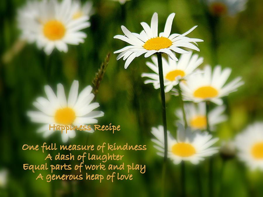 Happiness Recipe Photograph by Rosanne Jordan - Fine Art America