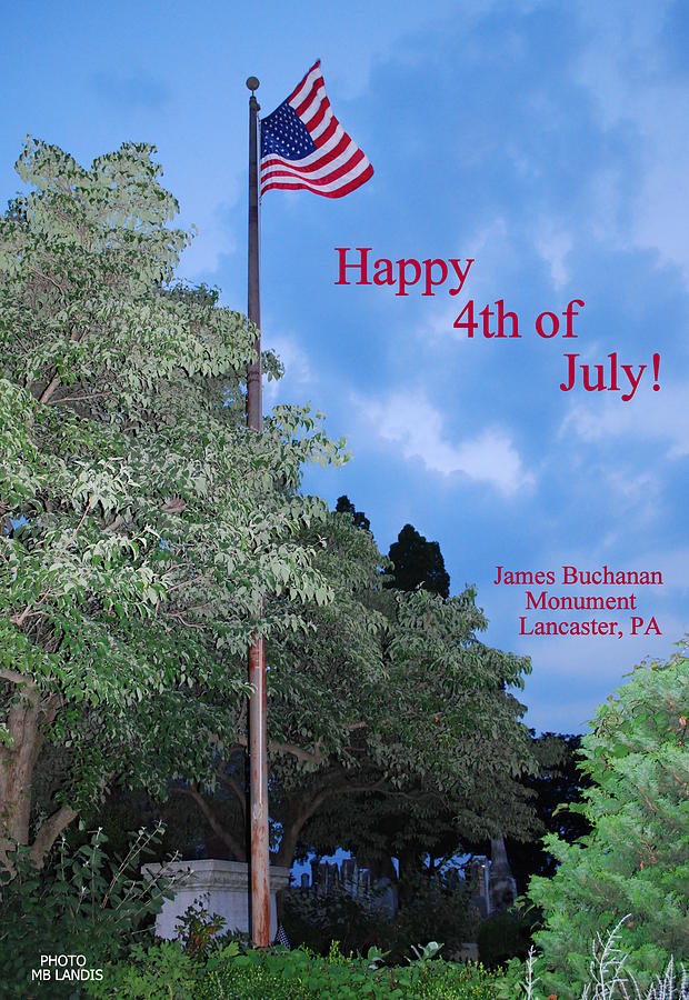 Happy 4th of July Photograph by Mary Beth Landis