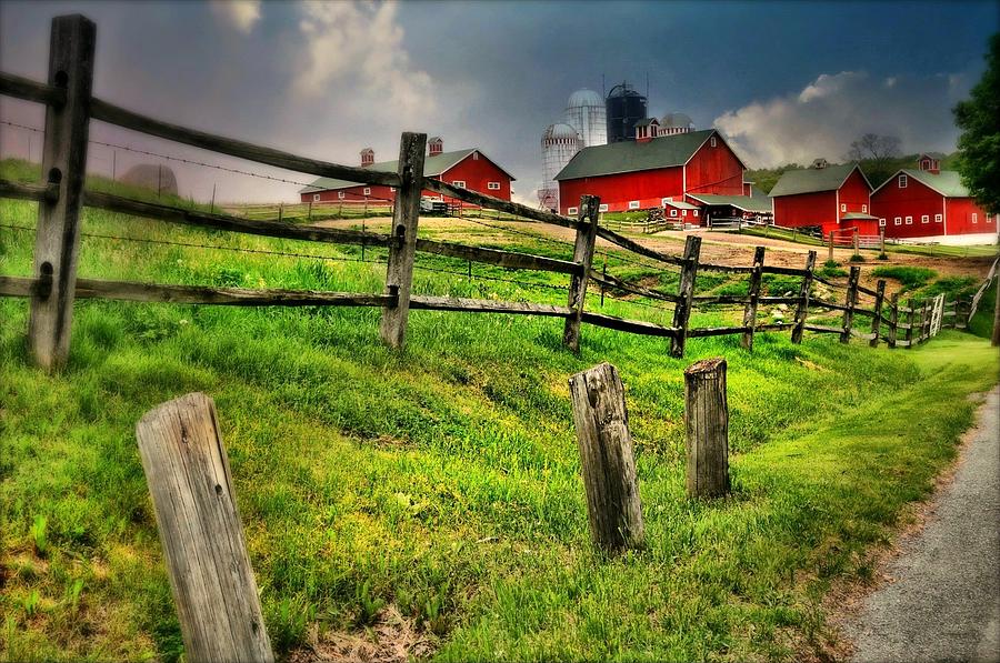 Landscape Photograph - Happy Acres Farm by Diana Angstadt