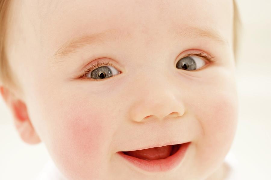 Happy Baby Boy Photograph by Ruth Jenkinson/science Photo Library ...