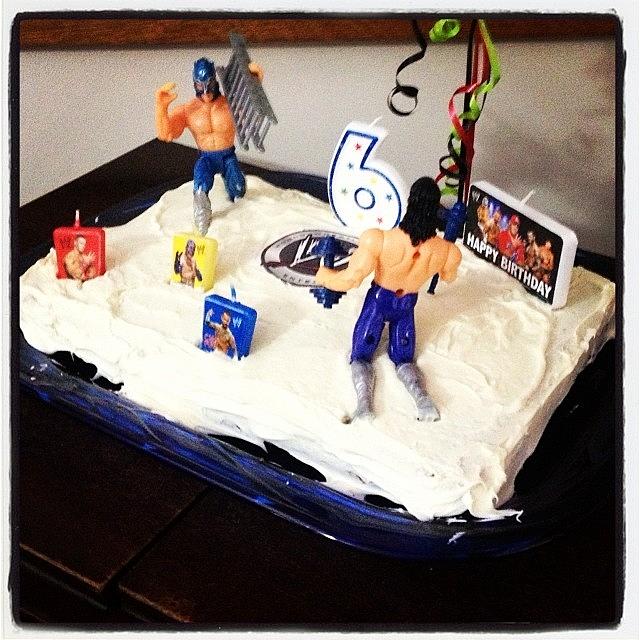 Cake Photograph - Happy Birthday Mason!! 🎉🎉 #cake by Katrina A