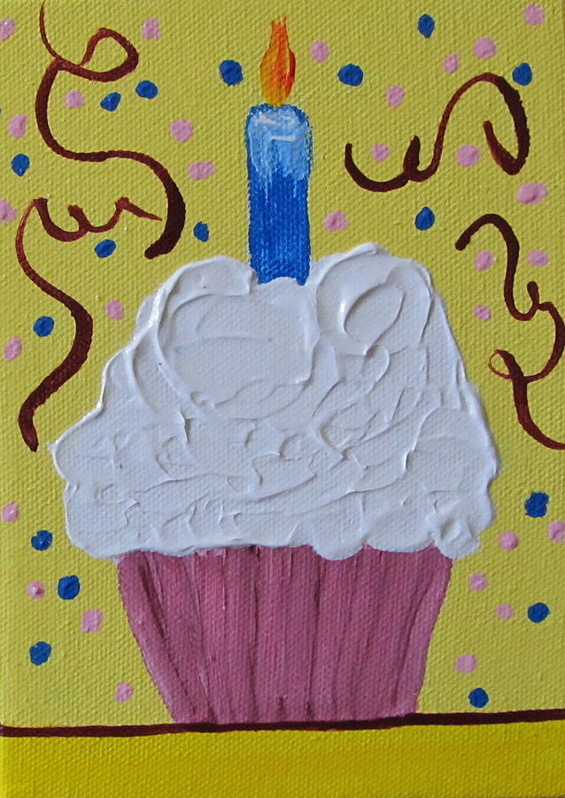 Happy Birthday To You Painting by Lorraine Centrella