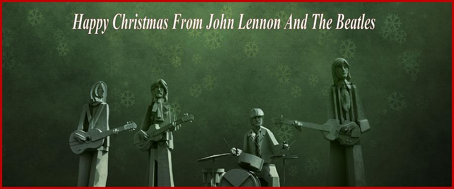 Merry Christmas Photograph - Happy Christmas From John Lennon by Dan Sproul Merry Christmas Photograph - Happy Christmas From John Lennon by Dan Sproul