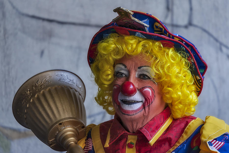 Happy Clown Photograph by Susan Candelario - Fine Art America