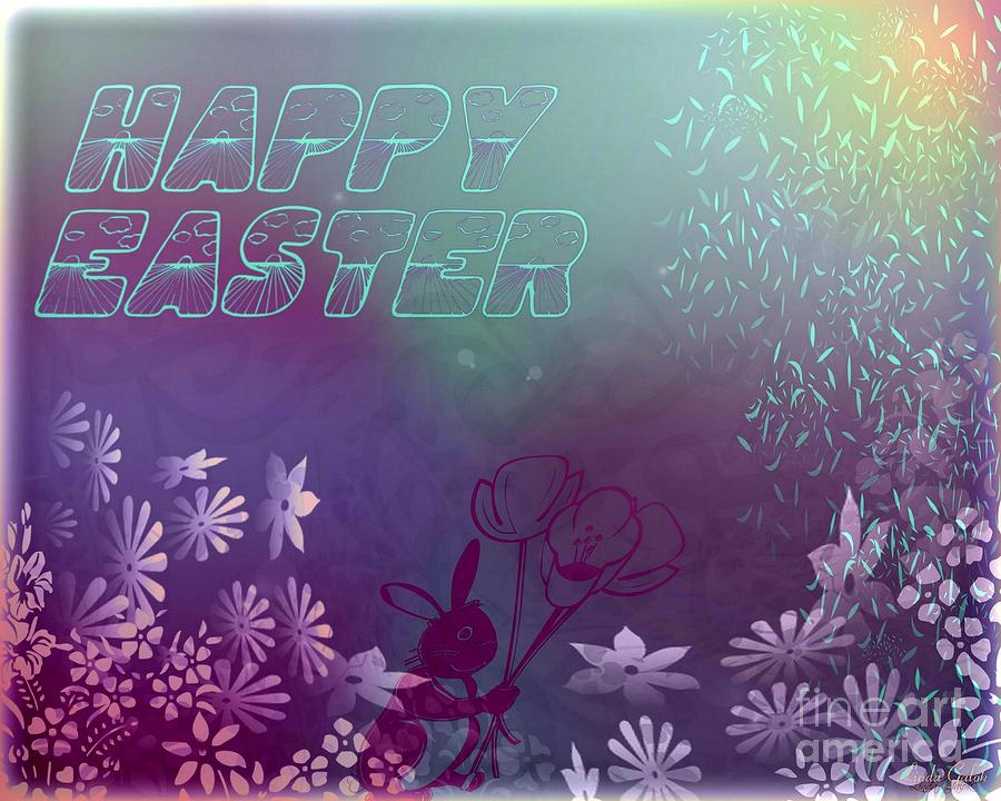 Happy Easter Bunny Digital Art