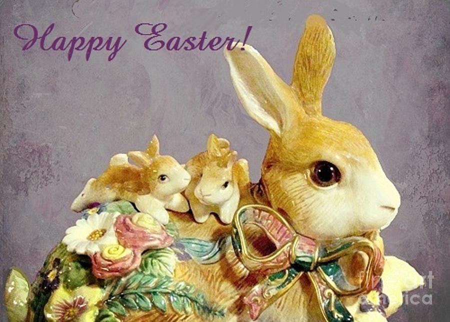 Happy Easter Photograph by Janette Boyd
