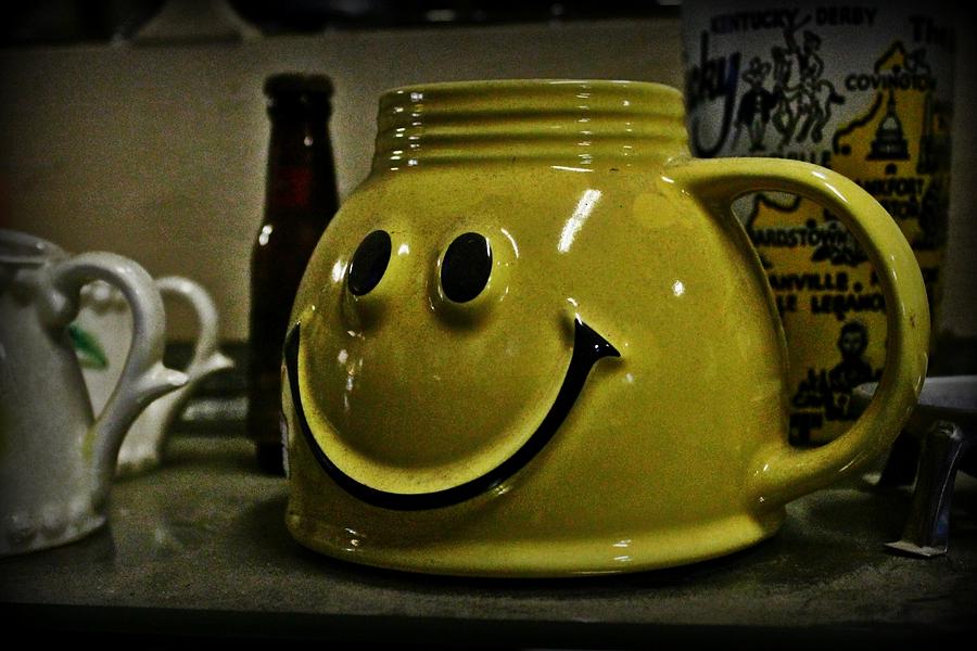 Cup Photograph - Happy Face by Elizabeth Sullivan