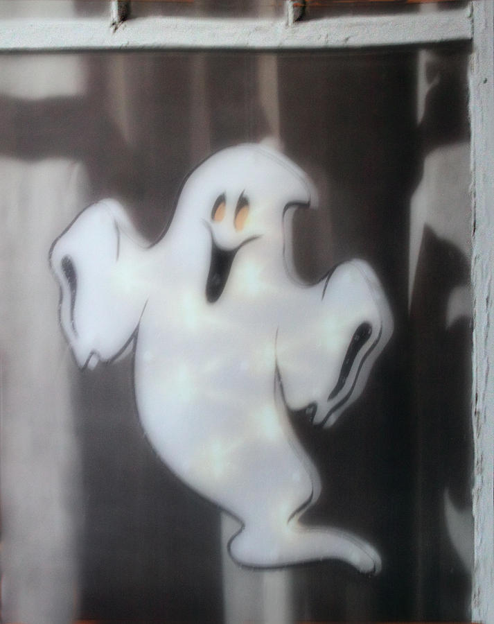 Happy Ghost Photograph by Linda Phelps