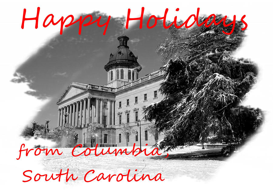 Happy Holidays from Columbia SC Photograph by Joseph C Hinson