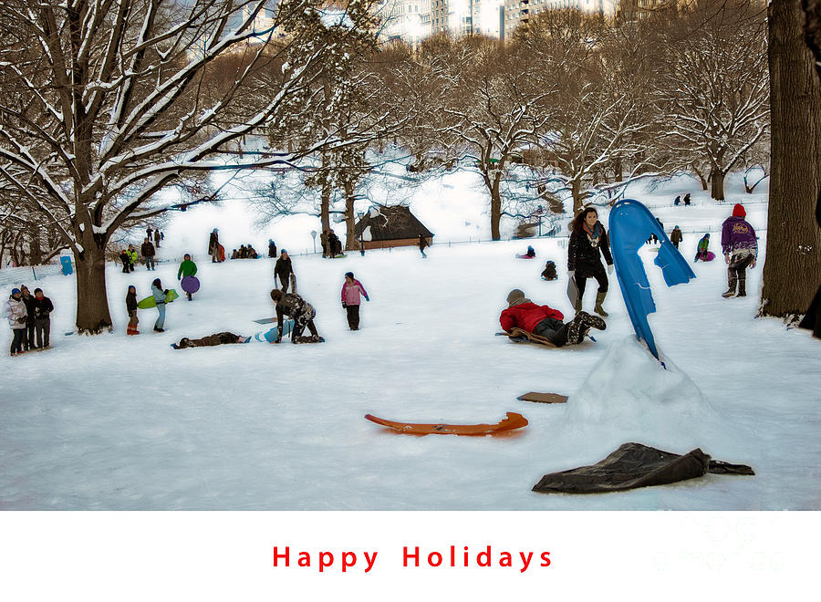 Happy Holidays Photograph by Madeline Ellis