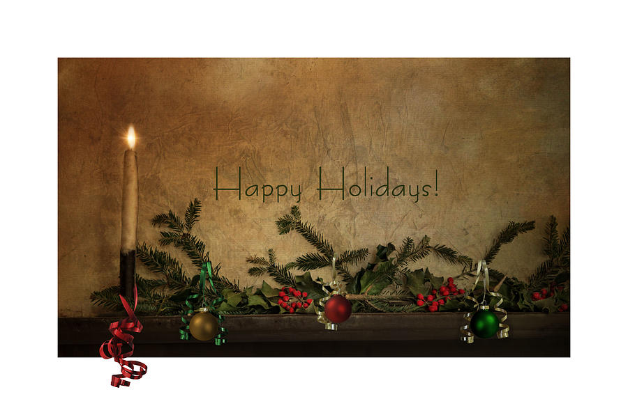 Happy Holidays Photograph by Robin-Lee Vieira