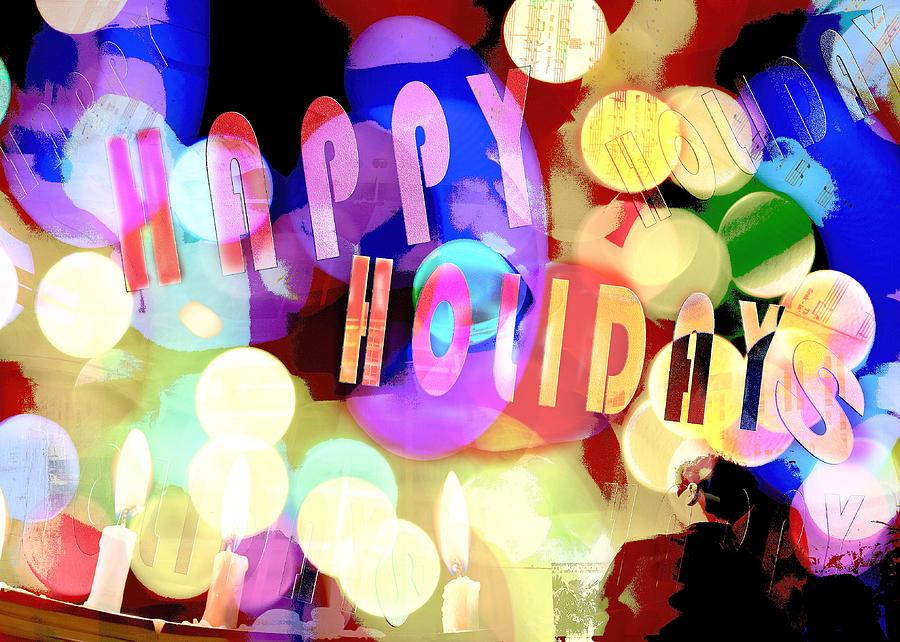 Happy Holidays Photograph by Susan Stone