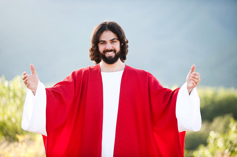 Happy Jesus Photograph by Aldomurillo