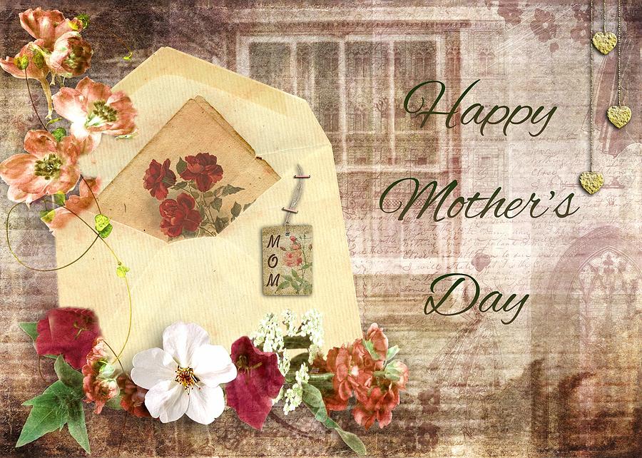Happy Mothers Day Mixed Media by Paula Ayers