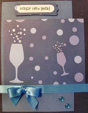Greeting Card Mixed Media - Happy New Year Note Card by Cheryl Depler Greeting Card Mixed Media - Happy New Year Note Card by Cheryl Depler