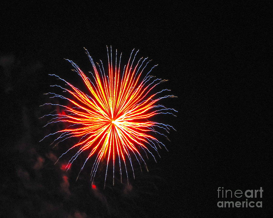 Independence Day Photograph - Happy New Year by Sean Griffin