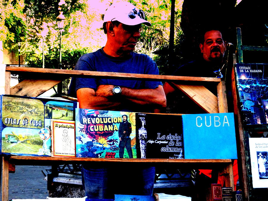 Happy Reading in Cuba Photograph by Funkpix Photo Hunter