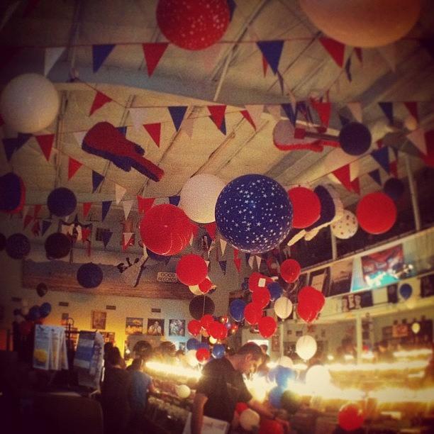 Bunting Photograph - Happy Record Store Day! by Tiffiny Costello
