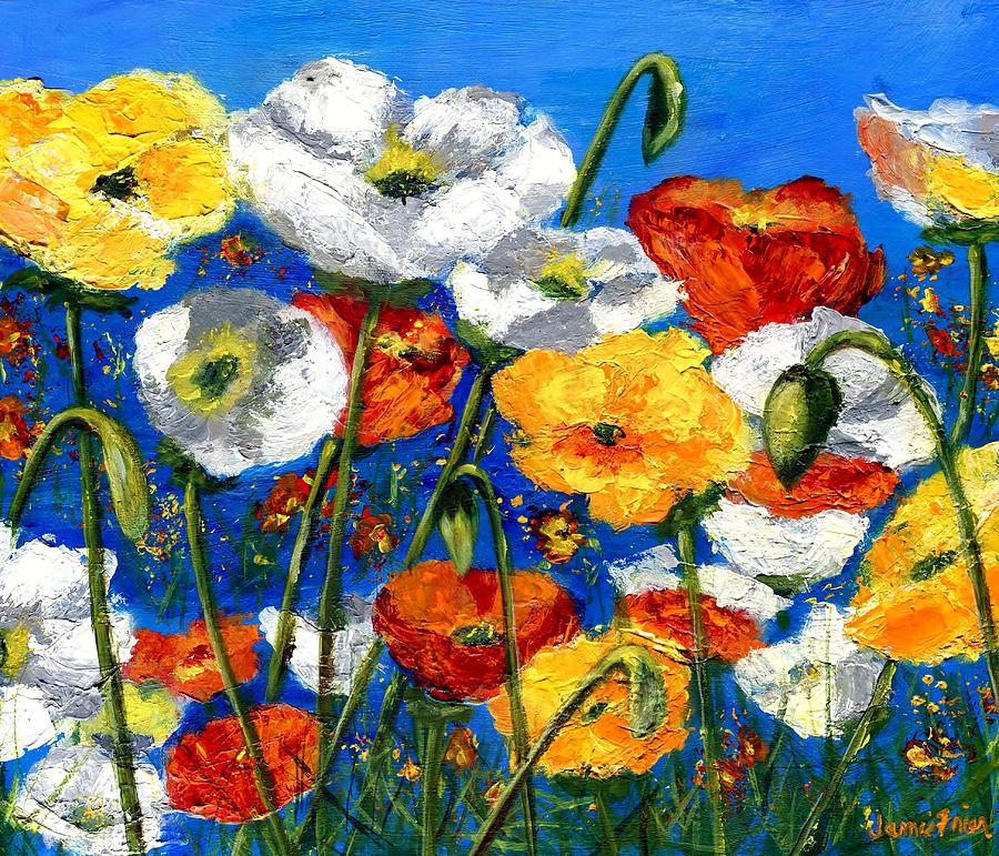 Happy Spring Painting by Jamie Frier