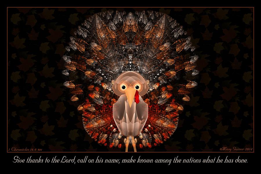 Happy Thanksgiving Digital Art by Missy Gainer