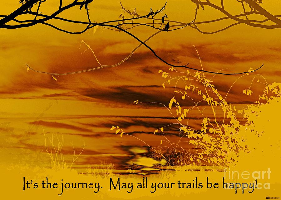Happy Trails Digital Art by Lizi Beard-Ward