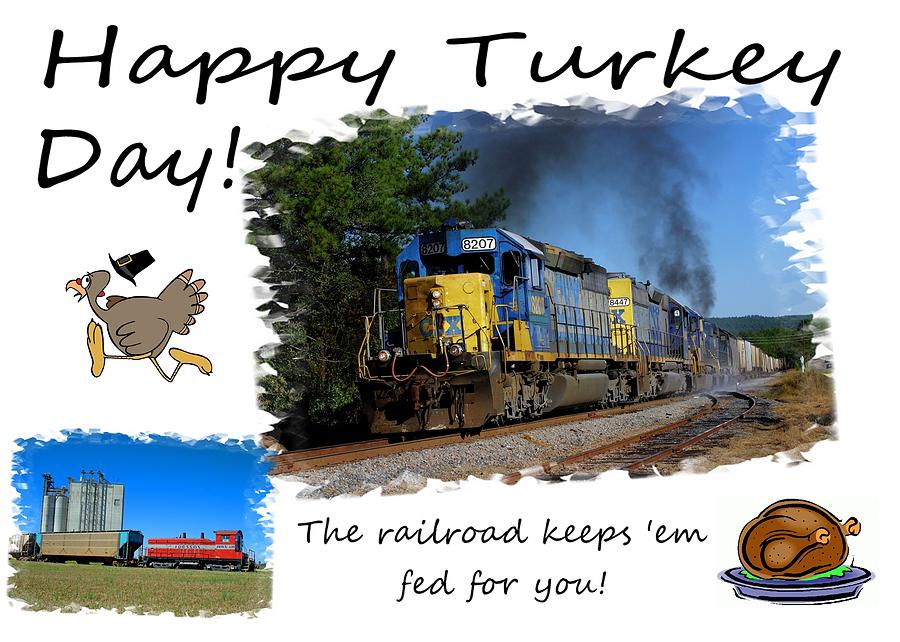 Happy Turkey Day CSX 1 Photograph by Joseph C Hinson