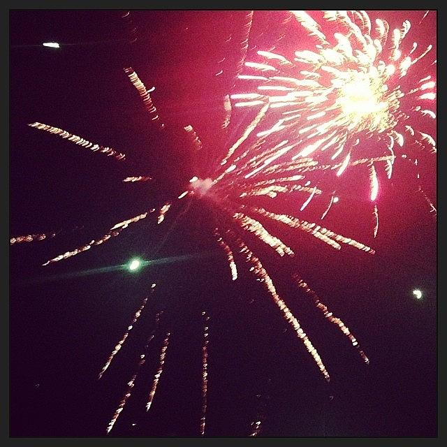 2014 Photograph - #happynewyear #fireworks #goodtimes by A Loving