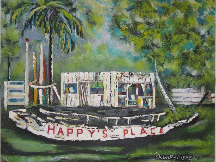 Happys Place II Painting by Gregory Crawford