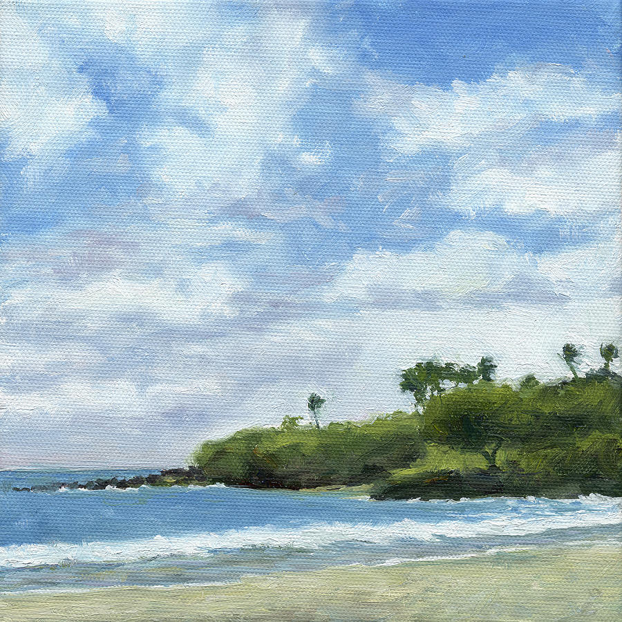 Honolulu Painting - Hapuna Beach by Stacy Vosberg