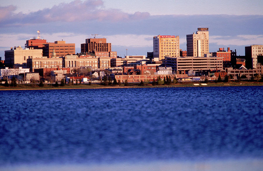 America Photograph - Harbor And Skyline by David McLain America Photograph - Harbor And Skyline by David McLain