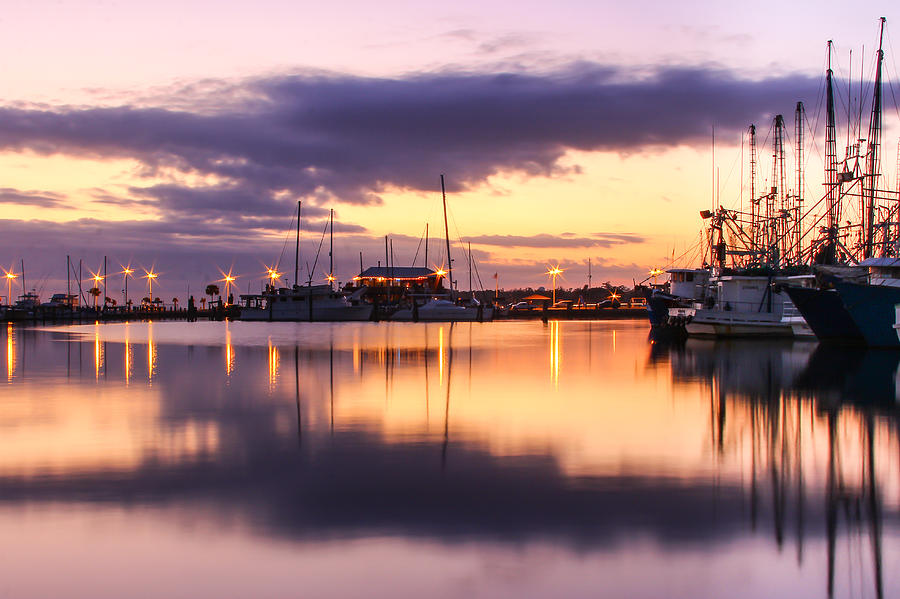 Harbor at Dusk Photograph by Brian Wright
