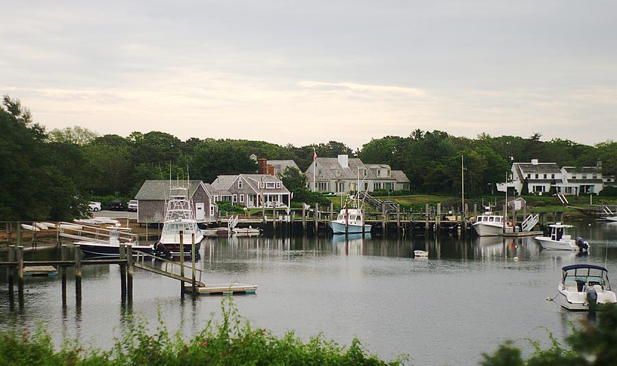 Harbor At Dusk Harwich Cape Cod MA Photograph by Suzanne Powers - Fine ...