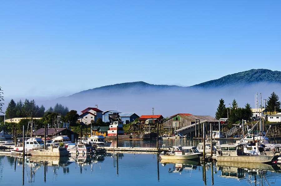 Harbor at Wrangell Photograph by Betty Eich