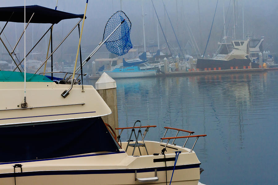 Harbor Fog Photograph by Ben Graham