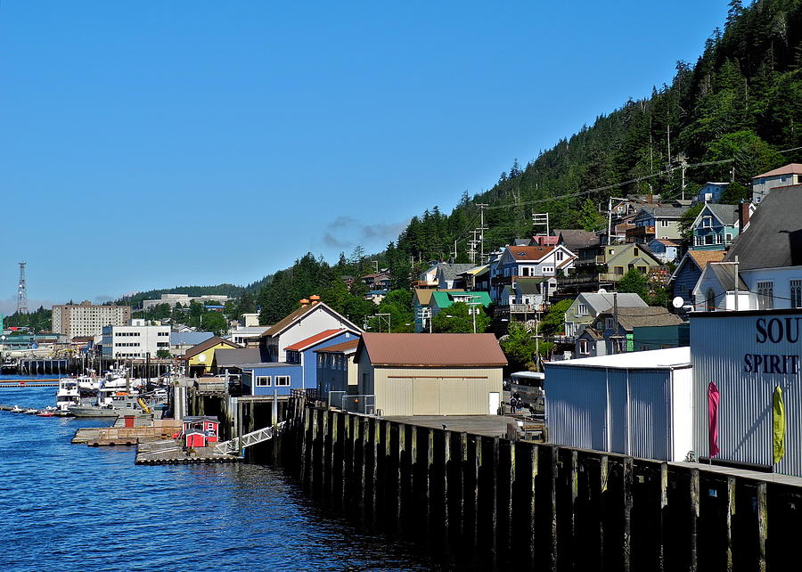 Harbor in Ketchikan AK Photograph by Kirsten Giving