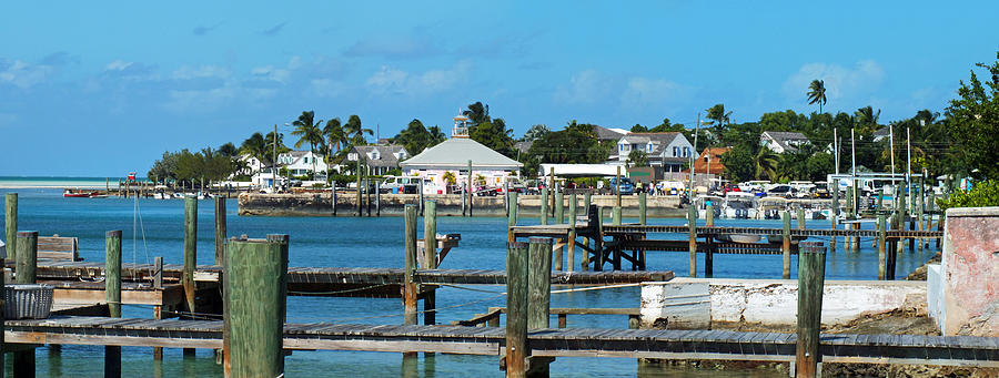 Harbour Island Docks and Shoreline Photograph by Duane McCullough
