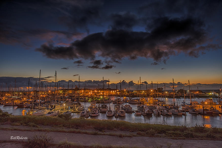 Harbor Lights Photograph by Bill Roberts