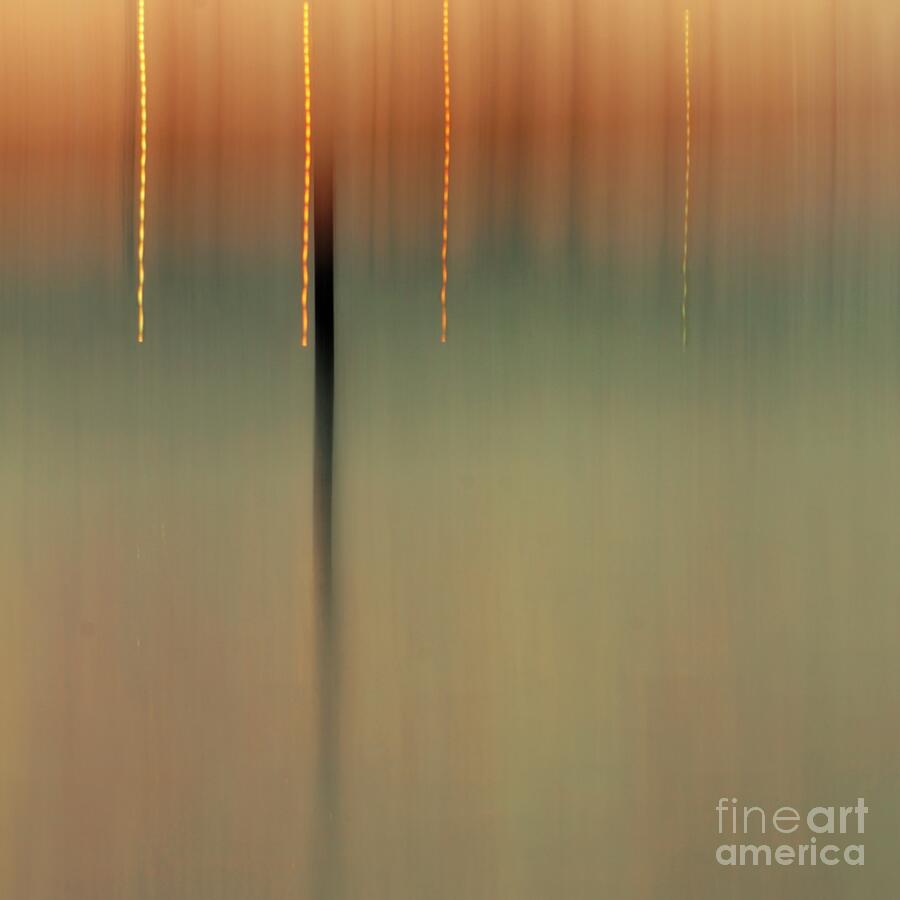 Abstract Photograph - Harbor Lights by Patricia Strand