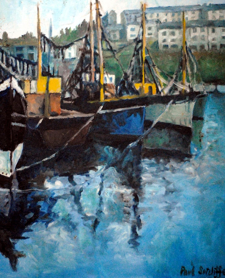 Harbor Painting by Paul Sutcliffe