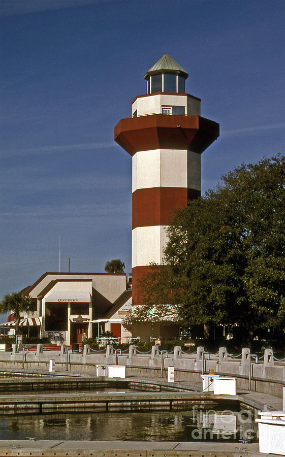 Harbour Town Light Photograph by Skip Willits