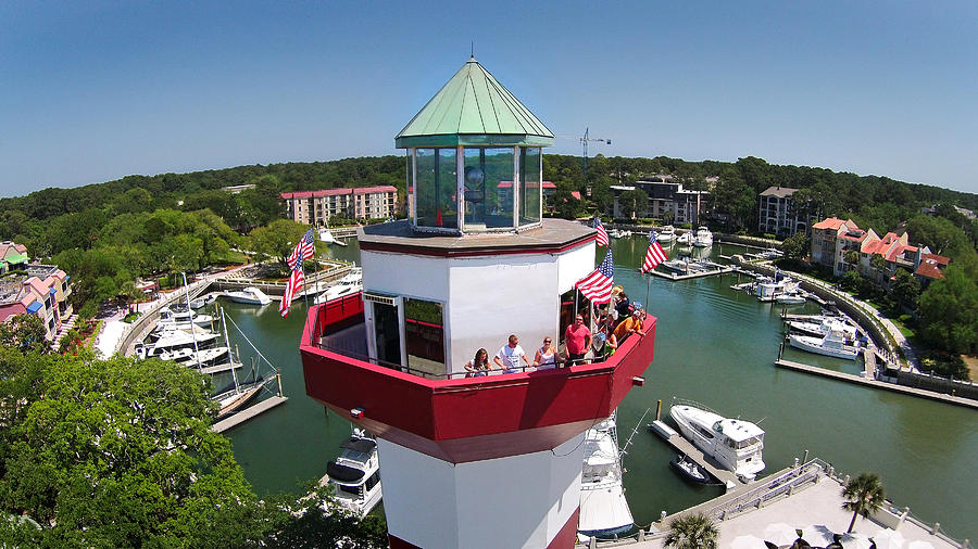 Harbor Town Lighthouse in Hilton Head Photograph by Duane McCullough