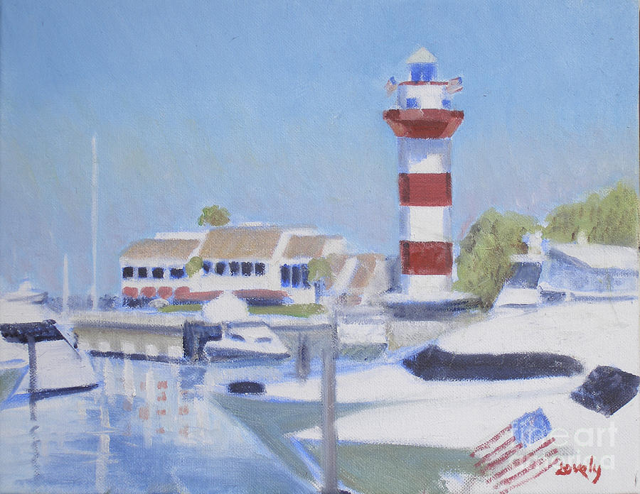 Golf Painting - Harbor Town Morning Light by Candace Lovely